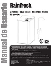 Rainfresh RF-600UX1 Manual De Usuario