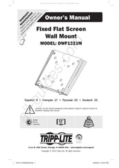 Tripp-Lite DWF1323M Manual Del Usuario