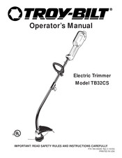 Troy-Bilt TB32CS Manual Del Operador