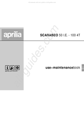 Aprilia SCARABEO50 I.E.-100 4T Manual Del Usuario