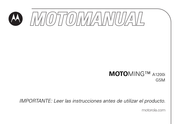 Motorola MOTOMING A1200i GSM Manual De Instrucciones