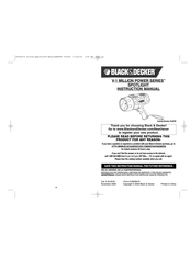 Black and Decker SL331B Manual De Instrucciones