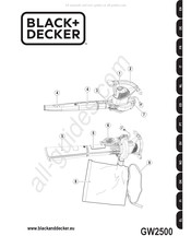 Black and Decker GW2500 Traducción De Las Instrucciones Originales