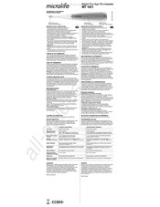 Microlife MT 16E1 Guia De Inicio Rapido