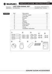 Suzuki 99000-99008-150 Instrucciones De Instalación