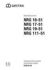 GESTRA NRG 17-51 Traducción Del Manual De Instrucciones Original