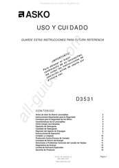 Asko D3531 Uso Y Cuidado