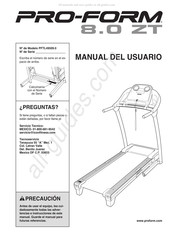 Pro-Form PFTL49509.0 Manual Del Usuario