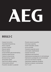 AEG BSS12 C Manual Original