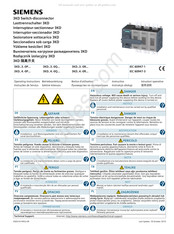 Siemens 3KD 4 Serie Instructivo