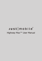 Just Mobile Highway Max CC-168 Guia De Inicio Rapido