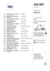 Cruz Optiplus Instrucciones De Montaje