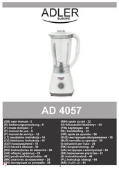 Adler europe AD 4057 Manual De Uso