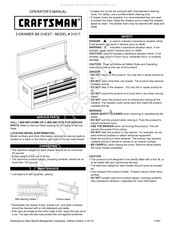 Craftsman 31017 Manual De Usuario