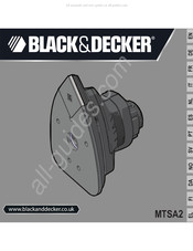 Black and Decker MTSA2 Traducción De Las Instrucciones Originales