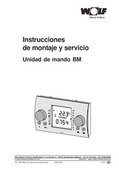 Wolf BM Instrucciones De Montaje Y Servicio