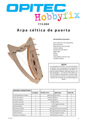 Opitec Hobbyfix 113.004 Guia De Inicio Rapido