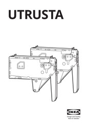 IKEA UTRUSTA 404.654.17 Instrucciones De Montaje