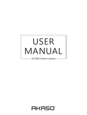 AKASO EK7000 Manual Del Usuario
