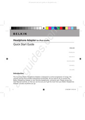 Belkin F8Z452ea Guia De Inicio Rapido