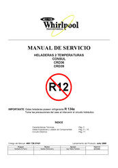 Whirlpool CONSUL Manual De Servicio