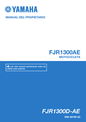 Yamaha FJR1300AE Manual Del Propietário