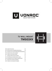VONROC TM503XX Traducción Del Manual Original