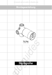 Hansgrohe Trio Stop 15981180 Manual Del Usuario