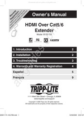 Tripp-Lite B125-150 Manual Del Propietário