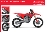 Honda CRF450RX Manual Del Propietário