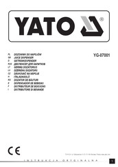 YATO YG-07001 Manual De Instrucciones