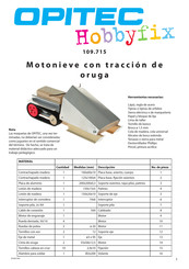 Opitec Hobbyfix 109.715 Instrucciones De Montaje