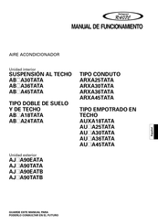 Fujitsu AUXA18TATA Manual De Funcionamiento