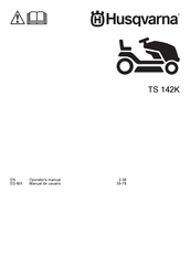 Husqvarna TS 142K Manual De Usuario