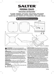 Salter 9221 Instrucciones Y Garantía