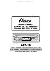 Rampage ACD-18 Manual Del Propietário