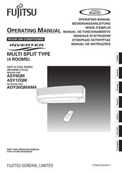 Fujitsu ASY9QM Manual De Funcionamiento