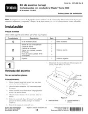 Toro 121-4812 Instrucciones De Instalación
