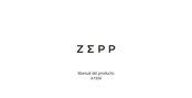 ZEPP A1934 Manual Del Producto