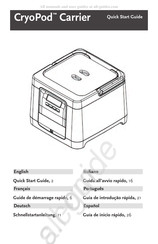 Brooks CryoPod Guia De Inicio Rapido