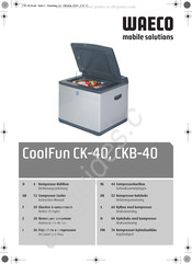 Waeco CoolFun CKB-40 Instrucciones De Uso