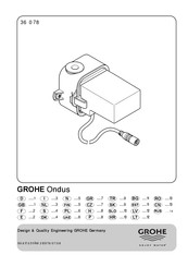 Grohe 36 078 Manual Del Usuario