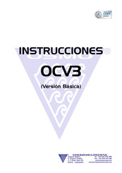 OSMOEUROPA OCV3 Manual De Instrucciones