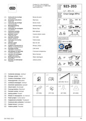 Cruz Cargo XPro Instrucciones De Montaje