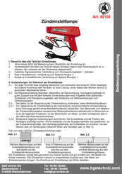 BGS technic 40108 Manual De Instrucciones