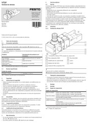 Festo VTOP Manual Rápido