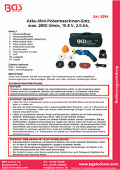 BGS technic 9294 Manual De Instrucciones