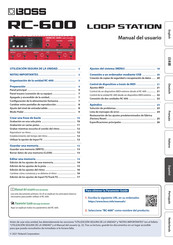 Boss RC-600 Manual Del Usuario