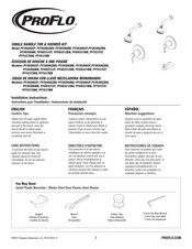 Proflo PF3920GCP Instrucciones De Instalación