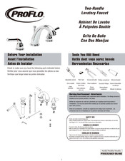 PROFLO PFWSC5260CP Instrucciones De Instalación